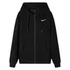 Sudadera para Hombre Primavera y Otoño Cardigan con Cremallera Corte Holgado Chaqueta con Bolsillo Forrada de Felpa Sudadera de Color Sólido para Hombres Jóvenes