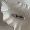 Pinza para el Cabello de Estrella de Mar Rosa Dulce y Fresca con Pedrería para Mujer Diseño de Nicho Pinza para Flecos Laterales Accesorios para el Cabello