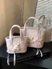 Bolso grande de alta capacidad transfronterizo 2026, bolso texturizado de alta gama, bolso cubo coreano de nicho para mujer