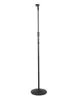 Suporte de Microfone Microfone Condensador de Chão Transmissão ao Vivo Sem Fio Disco de Metal Levantar Suporte de Microfone Suporte de Microfone Vertical