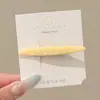 Pinza lateral para el cabello simple y elegante para mujer, sin costuras, fresca y estilosa, alto valor estético, accesorio para el cabello suave y versátil