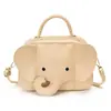 Bolsa de Mão Pequena Formato Elefantinho Desenho Animado Bolsa Pequena para Mulheres Bolsa Transversal Criativa 3D de Elefante Bolsa de Moedas de Ombro Único Fofa de Nicho Bolsa Feminina