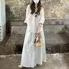 Camisa Casual de Cor Sólida com Proteção Solar para Mulheres, Verão 2026, Leve, Ligeiramente Transparente, Manga Longa, Caimento Solto, Blusa Casual para o Dia a Dia com Toque Relaxado
