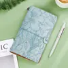 A6 Libreta de Mano Almacenamiento Personalizado Diario de Viaje de Aspecto Elevado Bloc de Notas en Blanco Cuaderno Desmontable