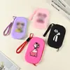 Nova bolsa de silicone para retrato divertida transfronteiriça, bolsa transversal à prova d'água, bolsa de mão portátil para celulares, chaves e moedas, em estoque