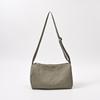 Bolsa de nylon japonesa fitness esportiva bolsa mensageiro feminina casual cor sólida pingente bolsa de ombro estudante bolsa grande capacidade