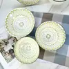 Venta al por mayor de cuencos y platos de cerámica de Shanxi, Cuencos de copo de nieve Qingkui, Cuencos grandes para sopa, Cuencos para arroz domésticos, Cuencos para fideos, Tienda de un dólar, Vendedor ambulante
