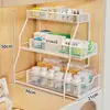 Caja de Medicamentos para Uso Doméstico, Caja de Almacenamiento para el Hogar, Botiquín, Estante de Almacenamiento Tipo Cajón, Estante de Almacenamiento Grande en Capas para Medicamentos