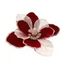 Novo produto transfronteiriço: flores de Natal simuladas, arte em tecido para decoração de atmosfera festiva, enfeites de flores preservadas estilo europeu, decorações para árvore de Natal