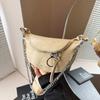 Bolso Bandolera Saddle Plateado para Mujer 2025 Nuevo Trendy Nicho de Alta Gama Popular Bolso de Hombro Más Vendido