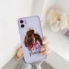 Padrão de Menina iPhone 13Pro Apple 12 Skin Sense Capa de Celular para Mulheres XR/11 para 12Pro Atacado Comércio Exterior