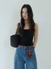 [Oufan] Camisola Sexy de Encaje sin Espalda para Mujer, Nuevo Estilo de Verano con Copas Fijas Integradas 11297