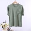 Pijama de Verano para Hombre, Mono, Camiseta de Manga Corta de Modal para Hombre, Ropa de Casa