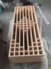 Divisória Moderna de Madeira Maciça com Treliça Estilo Chinês Tela de Treliça para Parede de Fundo de TV Porta e Janela Antiga Esculpida Estilo Chinês Hall de Entrada
