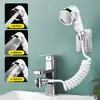 Filtro extensor para grifo de lavabo de ducha con aniones, ducha externa para baño, lavabo, ducha de champú