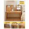 Mesa com Estante Integrada Mesa de Estudo Doméstico para Estudantes Mesa de Escritório Simples Novo Modelo 2026 Mesa de Computador de Parede para Quarto