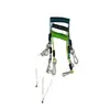 Cable de Acero Inoxidable 304 con Recubrimiento de PU Personalizado por el Fabricante Código de Seguridad para Equipo de Pesca Cuerda Pinzas Lua Cuerda de Resorte Color Negro y Transparente Opcional