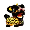 Guochao Linterna del León Despertando Paquete de Materiales DIY Creativa Hecha a Mano Pequeño León Brillante Linterna de Flores Año Nuevo Festival del Bote del Dragón Decoración Exhibición