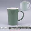 Caneca de cerâmica simples de hotel com logotipo estampado, marca gráfica, copo de água, entidade, fábrica, atacado