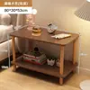Mesa Pequeña, Mesa Lateral para Sofá, Estante de Almacenamiento para Sala de Estar, Mesa de Café Simple, Uso en Habitación de Alquiler para Apartamento Pequeño, Almacenamiento en Dormitorio, Mesita de Noche