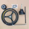 Produzir sistema operacional marinho com sistema de direção por volante e eixo flexível, engrenagem de turbina, máquina unidirecional, outros