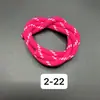 Serie Miu Cuerda Trenzada DIY de 5 mm Cuerda Redonda de Punto de Salto Colorida Cuerda para Bolso Intercolorido Ropa Cinturón Cuerda Sudadera Cordón para Zapatos
