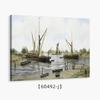 Venta al por mayor de pinturas colgantes con paisaje oceánico para sala de estar y dormitorio, Amazon, nuevas pinturas al óleo vintage, viento, mar, navegación, pintura decorativa.