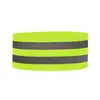 Conjunto de 4 peças transfronteiriço de faixas refletivas para pernas de ciclismo, elásticos ajustáveis para corrida, braço, pulso, tornozelo e pernas, personalizáveis