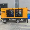 Caminhão Bomba para Controle de Enchentes Personalizado 1000m³ Bomba de Irrigação Agrícola Autoescorvante Assistida a Vácuo Unidade de Drenagem de Emergência a Diesel