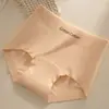 Rojo nuevo de algodón puro antibacteriano en la entrepierna, calzoncillos tipo bóxer para mujer, panties deportivas ajustadas a la cadera para niñas, algodón puro para mujer al por mayor