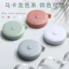 Cinta métrica portátil de estilo nórdico, linda regla pequeña, regla suave, para llevar en el equipaje de mano, para medir la cintura en tres dimensiones, mini cinta métrica de cuero para ropa.