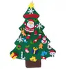 Árvore de Natal de Feltro DIY Transfronteiriça Decoração de Natal Educacional Artesanal para Crianças Enfeites para Pendurar Artesanal 3D Fabricante de Natal