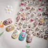 Adesivos de Unha Populares de Desenho Animado de Coelho para Festa de Feriado Decoração de Unha DIY Japonesa Fofa