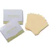 Reemplazo de Manzanilla Suede Facial Papel Absorbente de Aceite Maquillaje Facial con Espejo Polvera Papel Absorbente de Aceite Al por Mayor