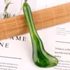 Peine Meridian de Resina de Dientes Gruesos Palo Relajante Muscular Herramienta de Belleza Verde Terapia del Cuero Cabelludo Raspado de Cabeza Peine Masajeador Masaje de Meridianos