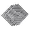 Tapetes para Pies Impermeables y a Prueba de Aceite para Baño, Inodoro, Cocina, Piscina, Antideslizantes de PVC, Área Grande Completamente Cubierta, Tapetes de Piso Empalmables