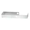 Accesorios para Estructura de Acero Ligero Colgador Recto en Forma de 7 Colgador Recto en Forma de L Conector Metálico para Estructura de Madera Pieza para Colgar Conector de Clip para Tubo Cuadrado Hebilla