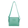 2025 Nova Bolsa de Ombro de Celular em PVC Cor Pura Pequena Quadrada Bolsa de Gelatina Bolsa Transversal Bolsa Pequena Pequena Bolsa de Ombro