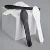 Direto da Fábrica Colher Cavadora de Cauda Reta Cosmética Colher de Cauda Ondulada Única de PP Colher para Creme para Olhos Creme Facial Leite Branco Durável