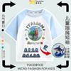 Camiseta de Manga Corta Raglán con Lentejuelas que Cambian de Color, Figura de Palo Tungtungsahur Tongtongge, Shanhaijing, para Niños y Niñas, Verano