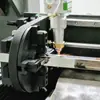 Máquina de Corte a Laser para Tubos Saishuo para Materiais de Cauda Curta, Corte a Laser de Tubos Quadrados e Redondos de Aço Carbono e Aço Inoxidável, Alimentação Manual