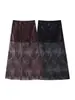 Moda Transfronteriza Europea y Americana Ropa para Mujer Otoño e Invierno 2025 Nuevo Estilo Europeo y Americano Moda Falda Midi Simple Bordada con Lentejuelas para Mujer