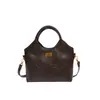Bolso Pequeño Vintage de Alta Gama Nuevo 2025 para Mujer, Bolso Cruzado Versátil Acolchado, Bolso de Mano Moderno, Bolso Tote, Bolso Cubo