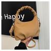 Bolso de Mano con Tiras Plisadas Rayadas de Nicho Transfronterizo para Mujer, Bolso de Hombro Versátil de Moda, Bolso de Hombro Simple Otoño e Invierno 2026