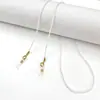 Corrente para Óculos Feminina, Acessórios de Moda de Luxo, Corrente Decorativa Simples com Contas de Arroz