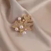 Broche de Mariposa para Mujer, de Alta Gama, Lujo Ligero, Broche Nicho al por Mayor, Elegante, Fijo a la Ropa, Traje, Accesorio Corsage de Perlas
