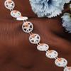 Nuevo Fabricante Venta al por Mayor Accesorios de Diamantes Galvanoplastia UV Cuentas de Conexión Alambre de Perlas para Vestido de Novia Joyería de Ropa de Diamantes Accesorios de Joyería de Diamantes