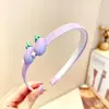Nueva diadema para niños, lindo tocado realista de verduras, no daña el cabello, previene resbalones, pinza para el cabello de bebé, diadema con accesorio de cabello de dibujos animados