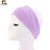 Faixa de Cabelo Popular Europeia e Americana para Esportes Faixa Suor Yoga Faixa de Cabeça para Corrida Fitness Masculina e Feminina Faixas de Algodão Coloridas Faixa de Cabelo Lisa