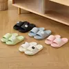 Sandalias de Suela Gruesa Jie Liya para Mujer, Nuevo Estilo de Verano, Zapatillas Antideslizantes Lindas para Interiores, Hogar, Baño para Hombre